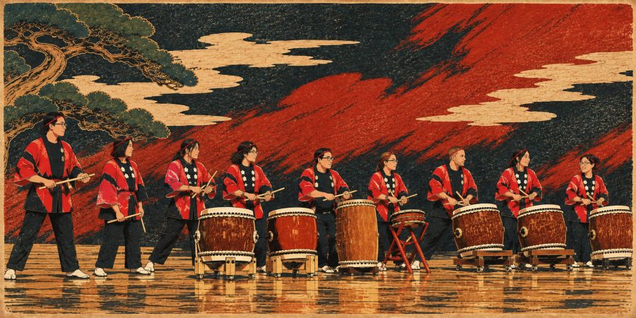 Home Ukiyo e Taiko Ensemble Performance Home
